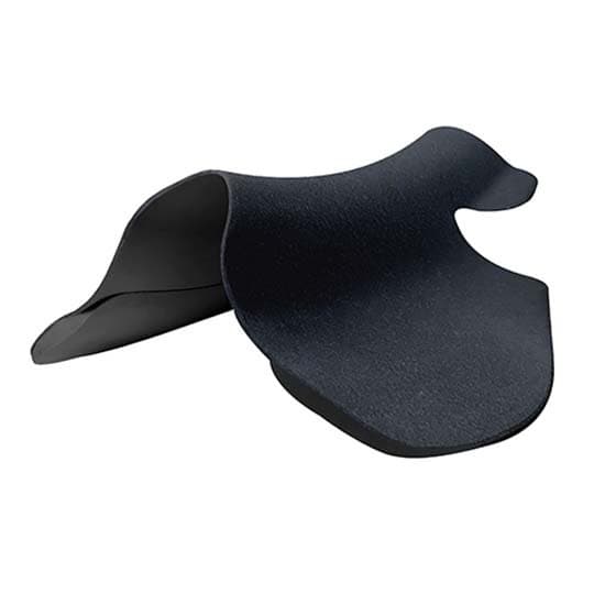 Wintec Synteettinen Wedge-etupuolipehmuste Musta 12 mm