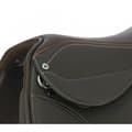 Miniatyrbillede 6 af 7: Norton Equestrian Lædersadel Rexine Evol Sort 17´´