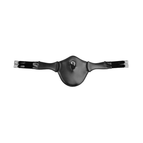 Waldhausen Læder Gjord Elastic Stud Guard Sort 125 cm