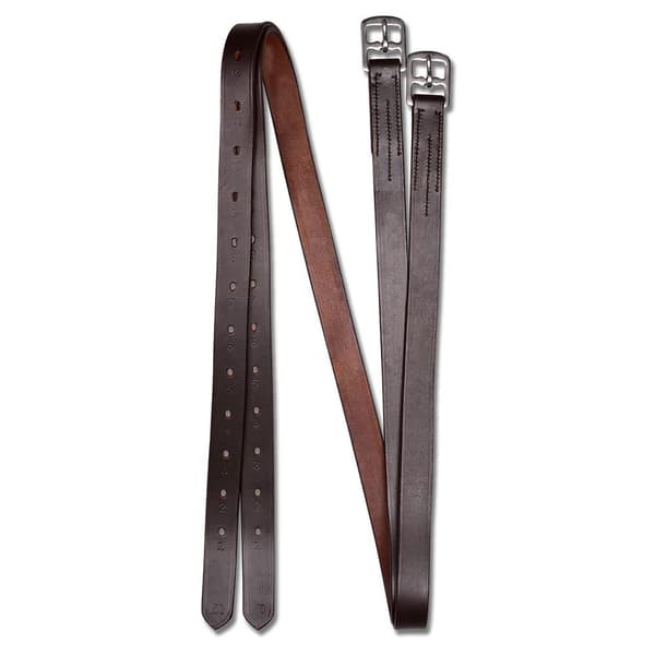 Waldhausen Læder Bredde Stigbøjler X-line 22 Mm Søvfarvet 140 cm