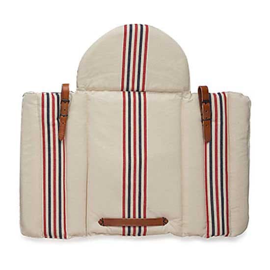 Hispano Hipica Canvas Pillion With Protector Beige