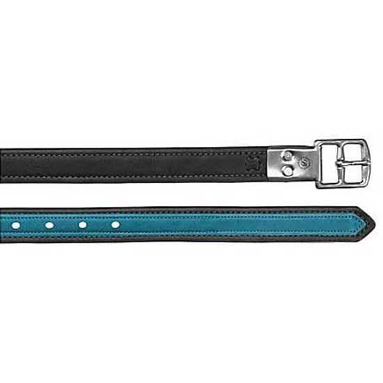 Bates Læder Spænder Stigbøjler Læder Luxe Grøn,Sort 137 cm