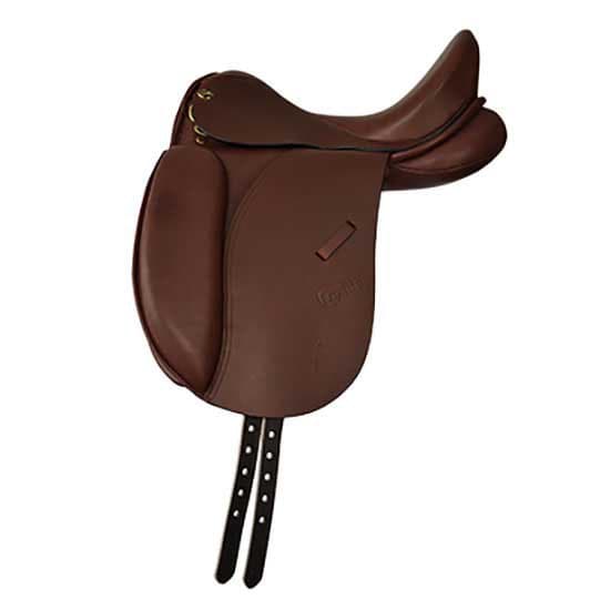 Lexhis Klassisk Dressur Engelsk Sadel Kll Pony Brun 15.5´´
