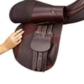 Miniatyrbillede 3 af 4: Arena Saddles Engelsk Jump Saddle Brun 18´´