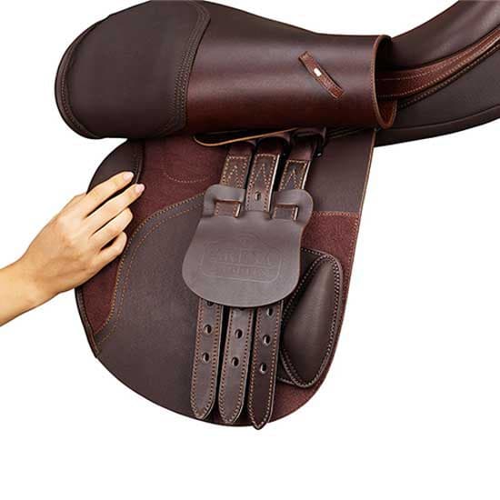Arena Saddles Engelsk Jump Saddle Brun 18´´