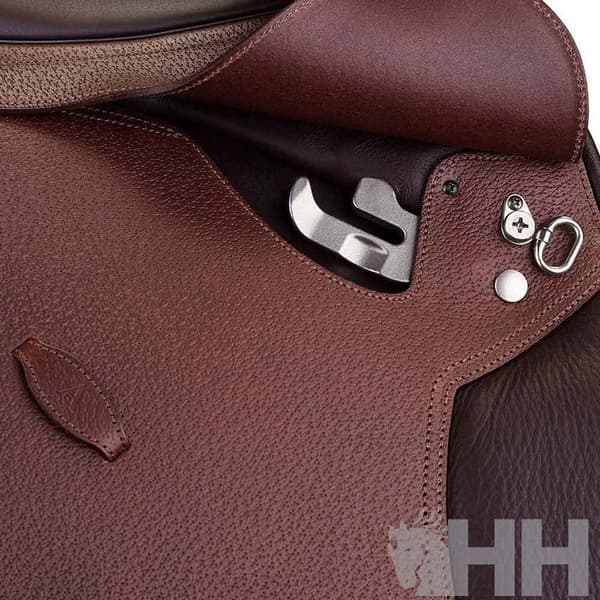 Hispano Hipica Hoppe Engelsk Sadel Arena Pony Brun 16´´