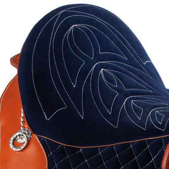 Ludomar Nahka/split N Portugalilainen Satula Elva Gaitan Flexible Oranssi