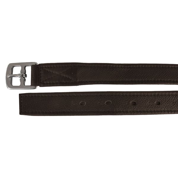 Horka Stigbøjle Læder Nylon Core Brun 115 cm