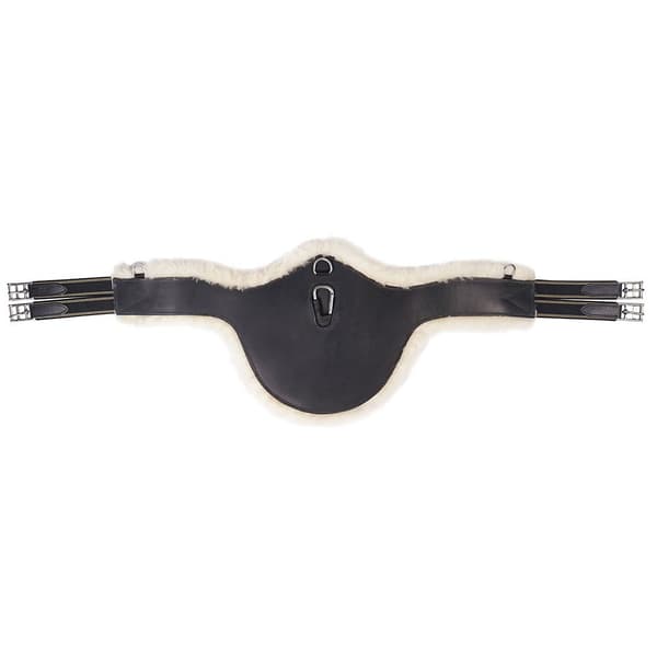 Horka Ympärysmitta Stud Leather Sheep Fur Musta 130 cm