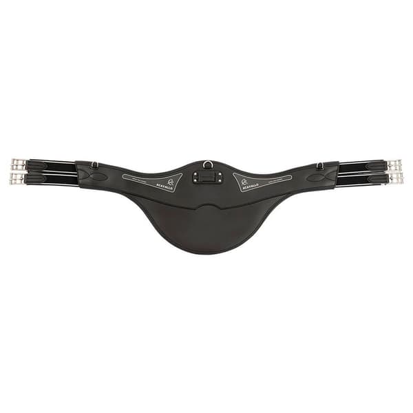 Acavallo Med Maveklap Omkreds Gel Sort 120 cm