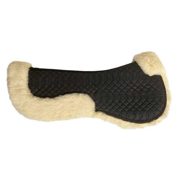 Marjoman Distribucion Syntetisk Fleece Halvkudde Svart