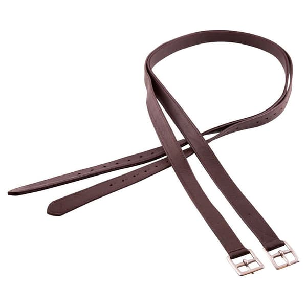 Br Nylon+mjuk Stigbyglar Leathers 1´´ Svart 120 cm