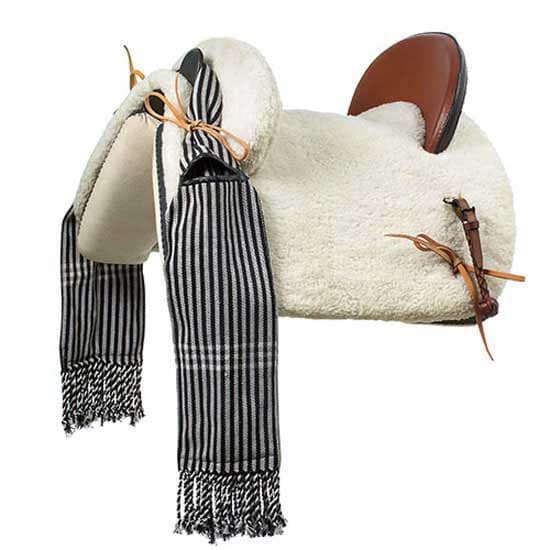 Lexhis Blandet Komplet Western Sadel Galleo Beige