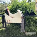 Miniatyrbillede 6 af 6: Marjoman Distribucion Standard Mixed Fiber Full Western Sadel