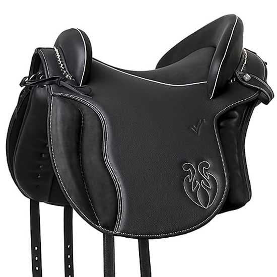 Ludomar Spansk Fleksibelt Sæde Læder/nubuck N Sadel Alta Escuela Deluxe  13´´