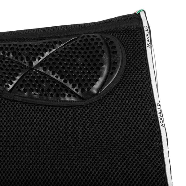 Acavallo Jump Square Pad 3d Spacer Memory Foam Ac Grip Gel