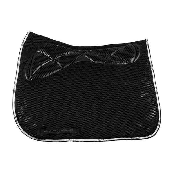 Acavallo Kouluratsastus Square Pad 3d Spacer Memory Foam Ac Grip Gel