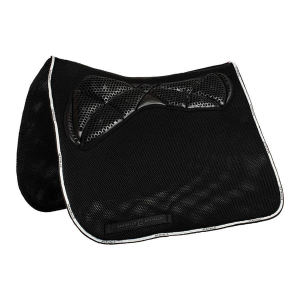 Acavallo Kouluratsastus Square Pad 3d Spacer Memory Foam Ac Grip Gel