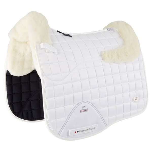 Premier Equine Atlantis Cc Satin Wool Dressage Sadelgjord  Full