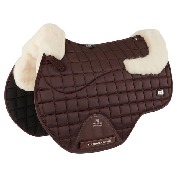 Premier Equine Atlantis Cc Satin Wool Jump Sadelpude  Full