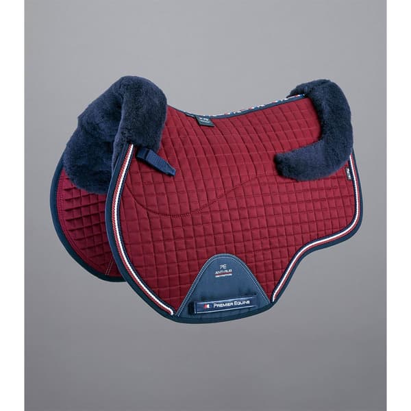 Premier Equine Cc Merino Wool European Gp/jump Square Sadelgjord  Full