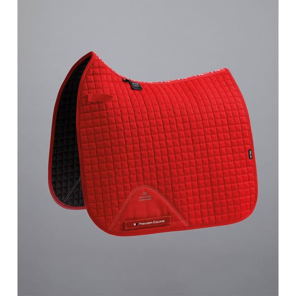 Premier Equine Cc Plain Cotton Dressage Square Sadelgjord  Full