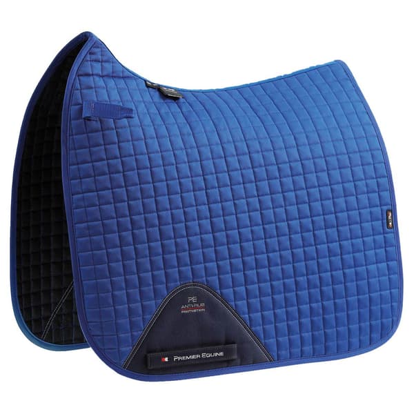 Premier Equine Cc Plain Cotton Dressage Square Sadelpude  Full