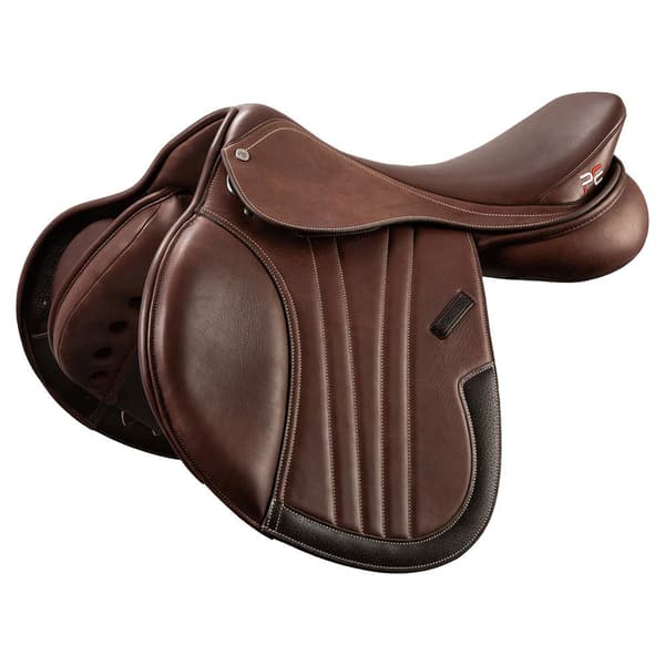 Premier Equine Chamonix Leather Close Contact Jump Saddle Sadelpude  16.5´´