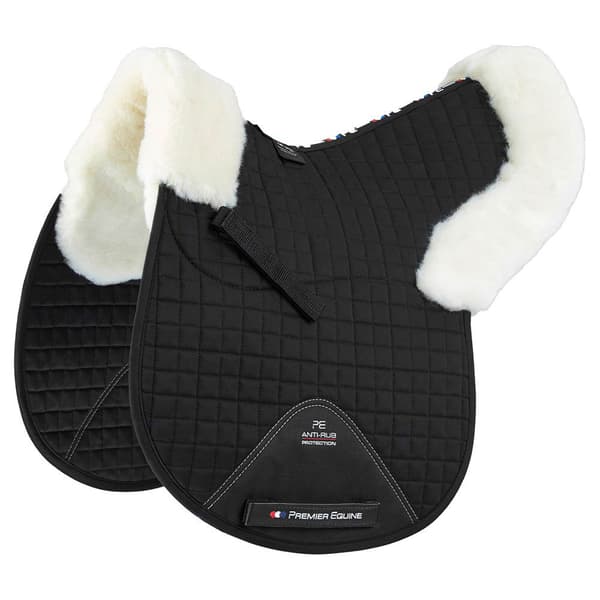 Premier Equine Merino Wool Half Lined Gp/jump Numnah Sadelpude  Full