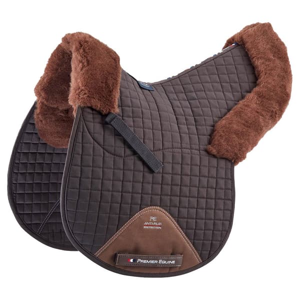 Premier Equine Merino Wool Half Lined Gp/jump Numnah Sadelpude Full