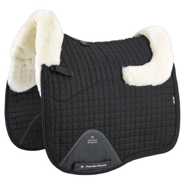 Premier Equine Pony Cc Merino Wool European Dressage Square Sadelgjord  Pony