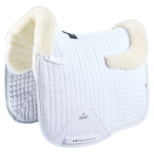 Premier Equine Pony Cc Merino Wool European Dressage Square Sadelgjord  Pony
