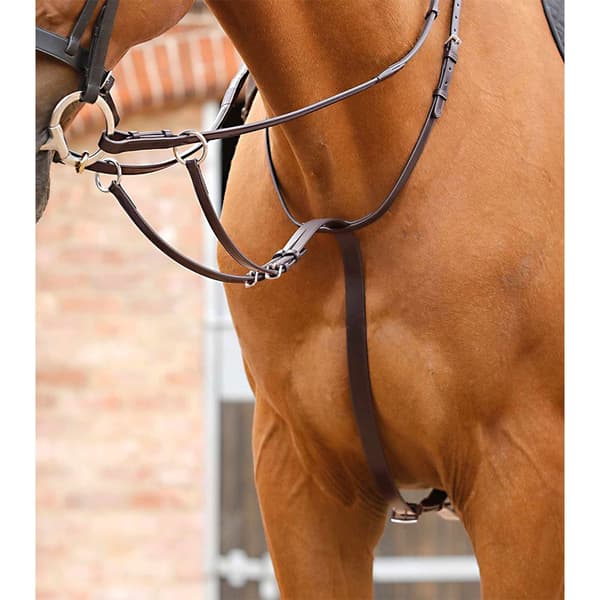 Premier Equine Santadi Adjustable Running Martingal  Cob