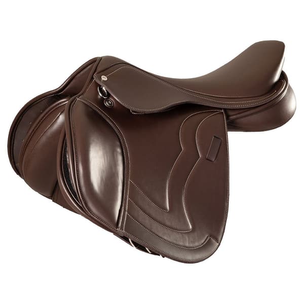 Premier Equine Sautiller Synthetic Close Contact Jump Saddle Sadelpude  17.5´´