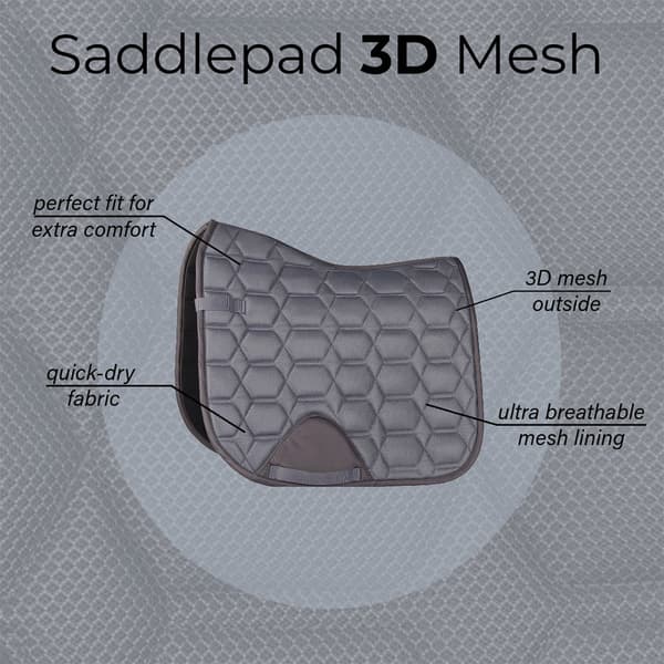 Harry´s Horse 3d Mesh Sadelgjord  Full dr