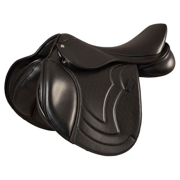 Premier Equine Sautiller Synthetic Close Contact Jump Saddle Sadelpude  17.5´´