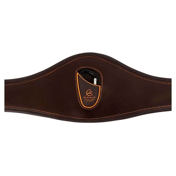 Acavallo Omkreds Anatomic Gel Brun 15.5´´