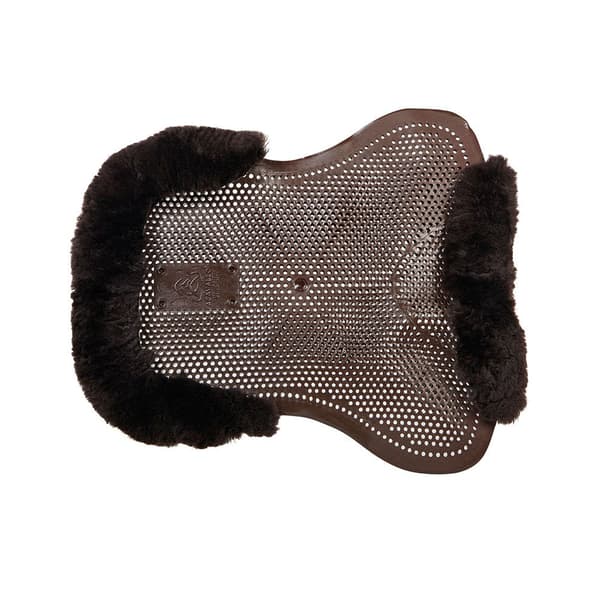 Acavallo Classic Gel Edge Ponin Leikattu Lampaannahkainen Puolipehmuste