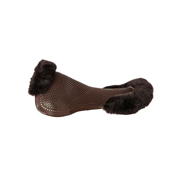 Acavallo Classic Gel Edge Ponin Leikattu Lampaannahkainen Puolipehmuste