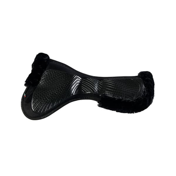 Acavallo Mf-s Jccs-s Cw-cs Gel Grip Ruskind Skåret Ud Kunstfårskind Sadelunderlag