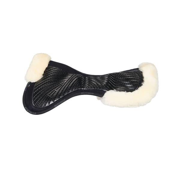 Acavallo Mf-s Jccs-s Cw-cs Gel Grip Ruskindsskåret Lammeskindssadelpude