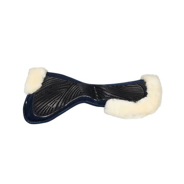 Acavallo Mf-s Jccs-s Cw-cs Gel Grip Mokkanahkainen Leikattu Lampaannahkainen Satulapehmuste