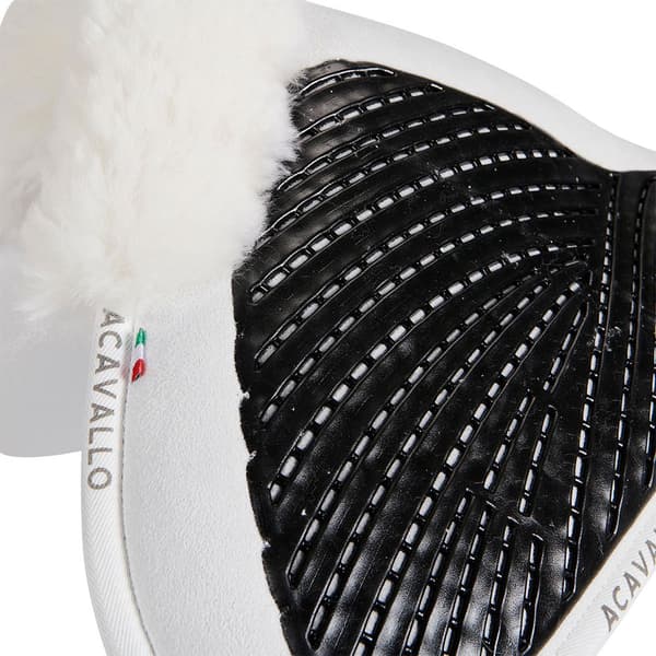 Acavallo Mf-s Jccs-s Cw-cs Gel Grip Mokkanahkainen Leikattu Lampaannahkainen Satulapehmuste