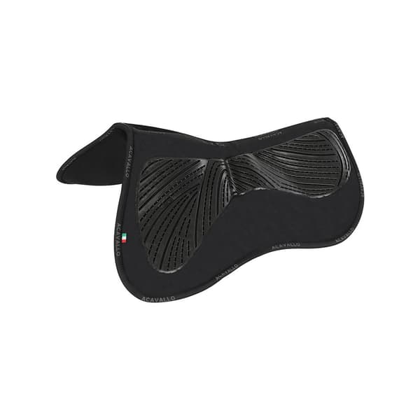 Acavallo Mf Hps Cw-cs Pocket Gel Grip Semsket Lædersadelpude Sort 3