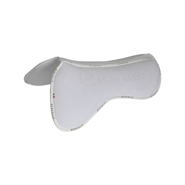 Acavallo Mf Jccs Sw-3ds Silikone Sadelpude Hvid L