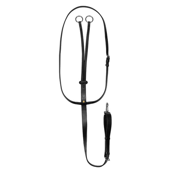 Equestro Silver Stitching Martingale  Pony