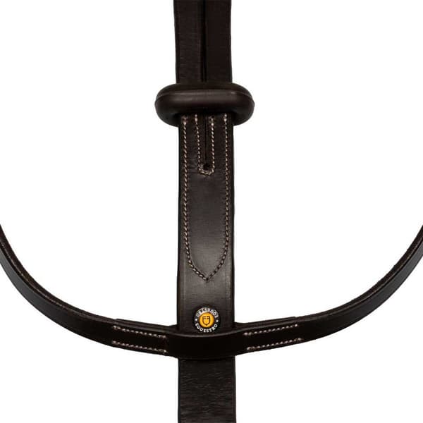 Equestro Silver Stitching Martingale  Cob