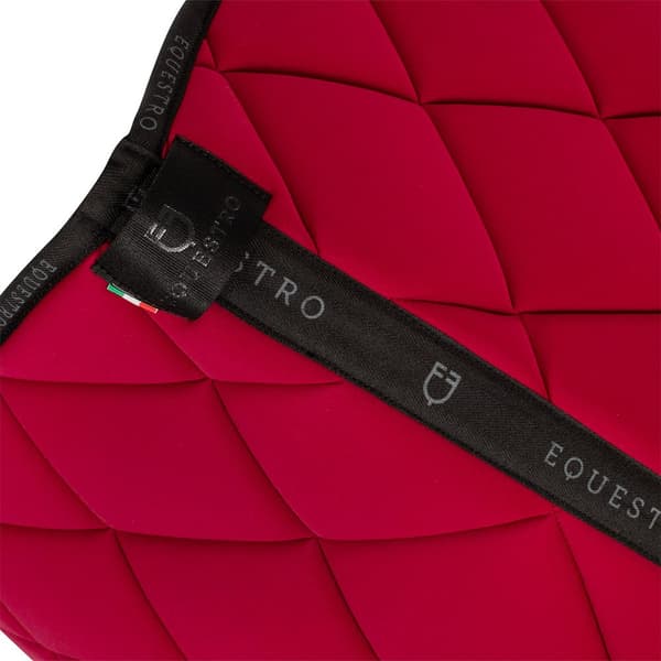 Equestro Gp Logo Dressursaddel Rød Full