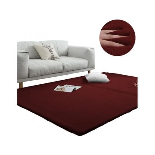 Strado Room carpet Rabbit Strado 200x200 WineRed (Dark Red)...