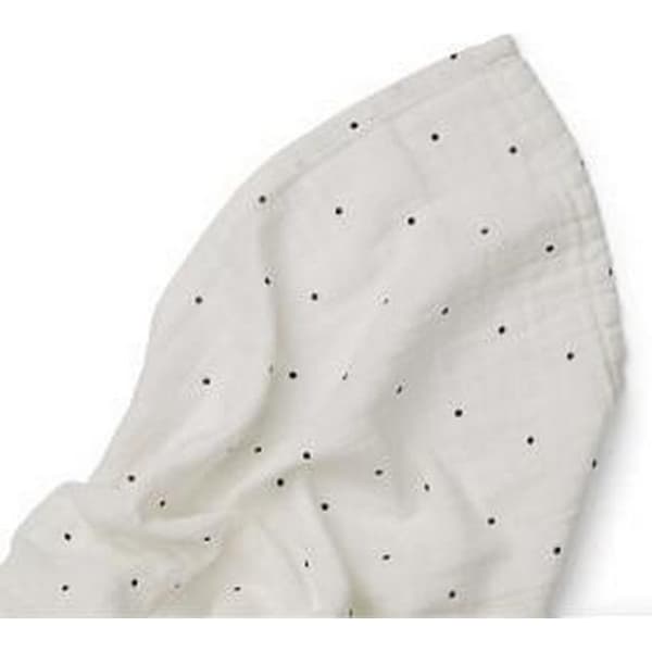 Ben Muslinfilt Classic Dot, 110 x 110 cm - Liewood